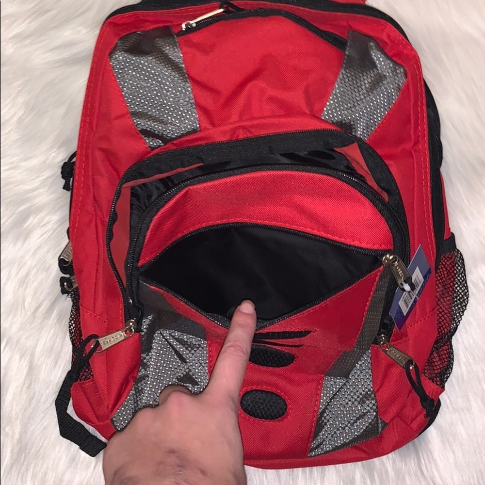 K-Cliffs Red backpack [NWT] - Picture 3 of 7